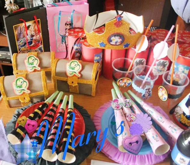 Mary´s Creaciones: Cumpleaños Dragon Ball Z Mary´s Creaciones: Cumpleaños Dragon Ball Z