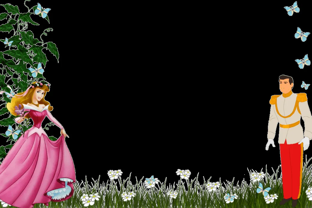 6 Hermosos Marcos de Fotos. Princesas Disney. Nueva Colección ...