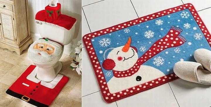 Marzua: Ideas para decorar el baño en Navidad Marzua: Ideas para decorar el baño en Navidad
