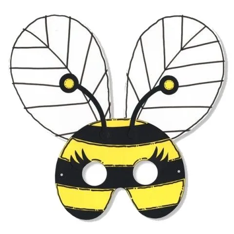 Máscara abeja | Bijen Knutselideeën | Pinterest Máscara abeja | Bijen Knutselideeën | Pinterest