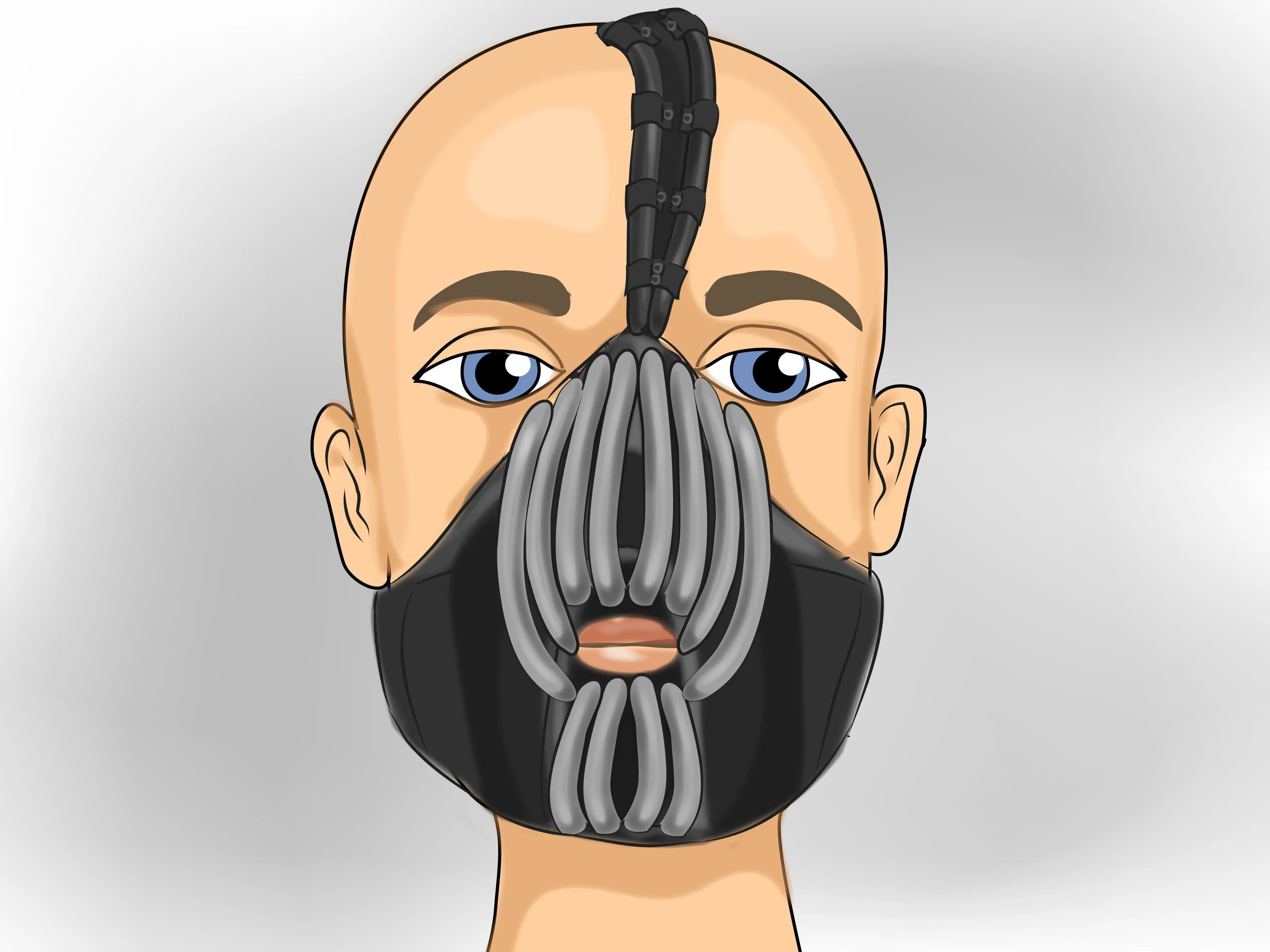 Cómo hacer una máscara de Bane (con imágenes) - wikiHow Cómo hacer una máscara de Bane (con imágenes) - wikiHow