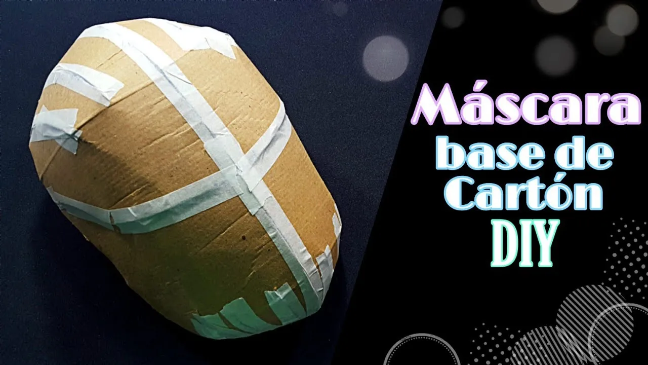 DIY- Máscara Base Hecha de Cartón ||Plantilla Gratis para Descargar|| - YouTube DIY- Máscara Base Hecha de Cartón ||Plantilla Gratis para Descargar|| - YouTube