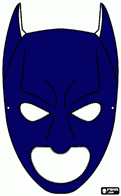 mascara batman para colorear, mascara batman para imprimir mascara batman para colorear, mascara batman para imprimir