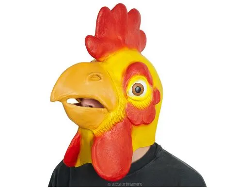 ZMART . Máscara Cabeza de Pollo