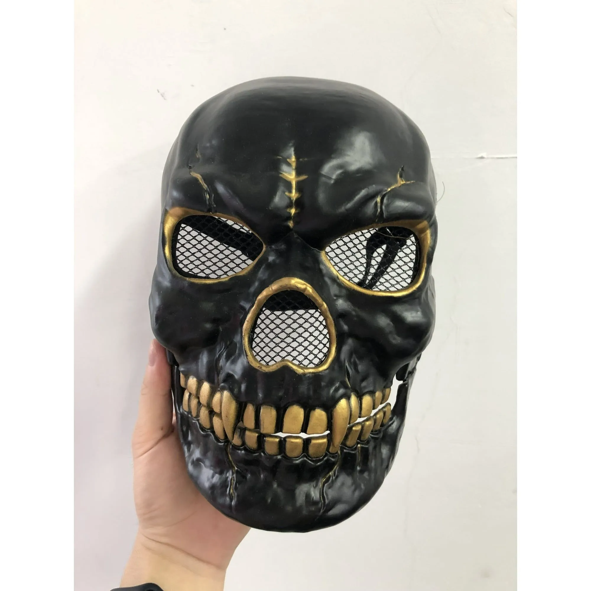 Máscara de calavera de boca movible para Halloween, Cosplay de Horror,  esqueleto sangriento, asesino Casa de los Tesoros | Walmart en línea