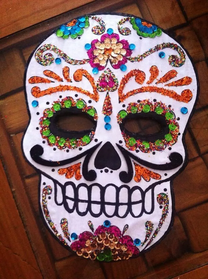 Máscara de calavera | Cosas de halloween, Plantillas de halloween, Manualidades Máscara de calavera | Cosas de halloween, Plantillas de halloween, Manualidades