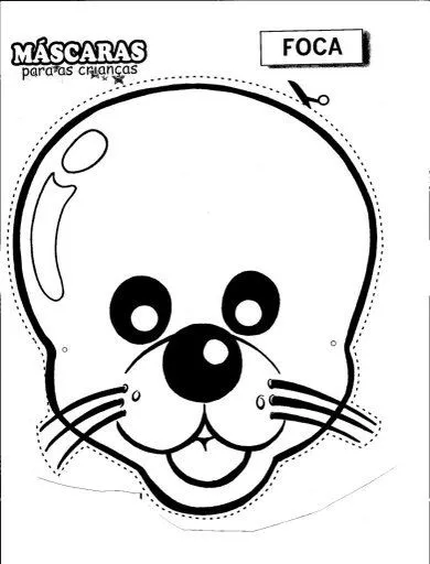 Mascaras de Carnaval de animales para colorear | Jugar y colorear Mascaras de Carnaval de animales para colorear | Jugar y colorear