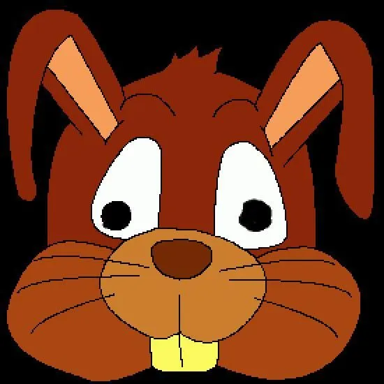 Una máscara de conejo - Dibujos para pintar animales para colorear ... Una máscara de conejo - Dibujos para pintar animales para colorear ...