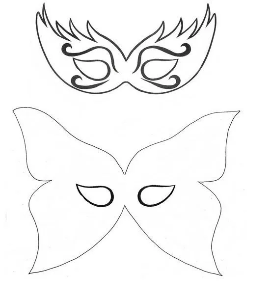 Como hacer una mascara de papel ~ Solountip.com Como hacer una mascara de papel ~ Solountip.com