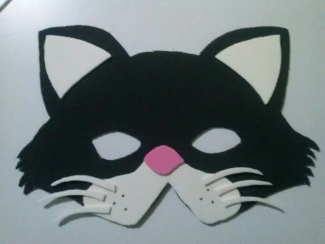 máscara gato en goma eva | Piñatas,deco fiestas infantiles ... máscara gato en goma eva | Piñatas,deco fiestas infantiles ...