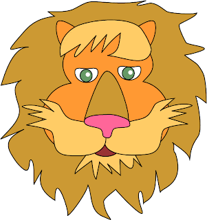Máscara de león para imprimir y recortar | Todo Halloween