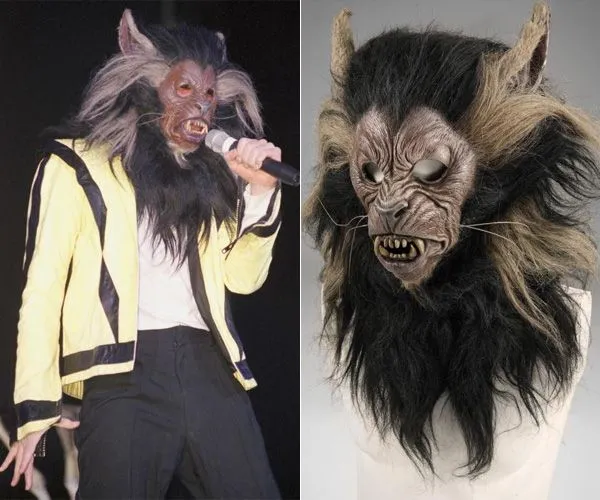 Máscara de lobisomem usada por Michael Jackson em show será ... Máscara de lobisomem usada por Michael Jackson em show será ...