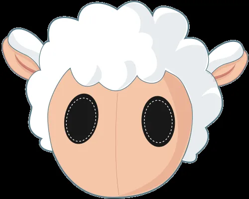 Máscara de oveja en cartulina - Imagui | dibujos | Pinterest ... Máscara de oveja en cartulina - Imagui | dibujos | Pinterest ...