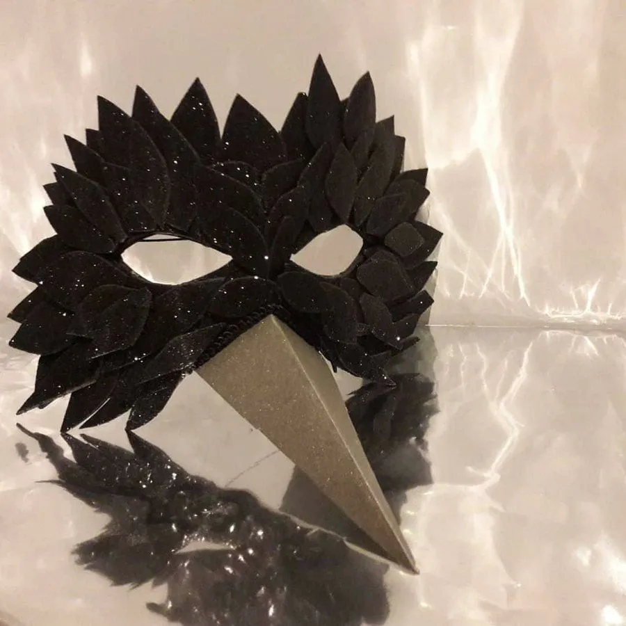 Máscara de plumas | Manualidades