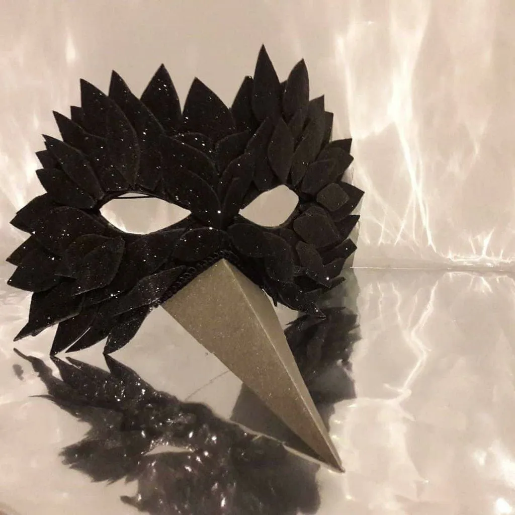 Máscara de plumas | Manualidades