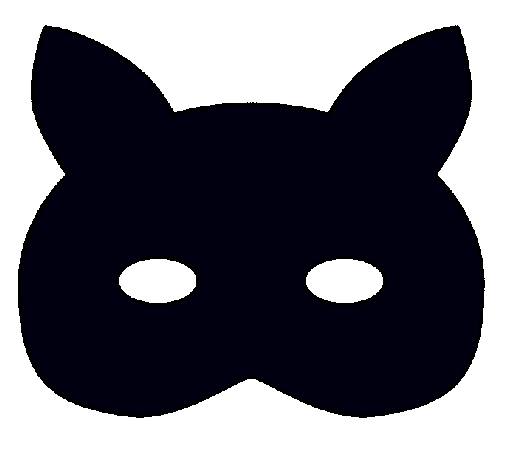 Mascara de puma para colorear - Imagui