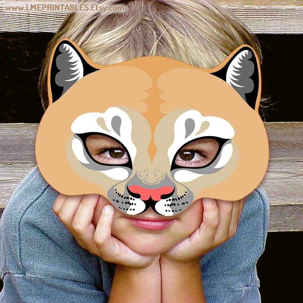 Máscara de Puma imprimible Halloween León de montaña Animal Traje Puma Niño Adulto Pantera DIY Fiesta PDF Catamount Mascarada Cumpleaños Gato Carnaval - Etsy México Máscara de Puma imprimible Halloween León de montaña Animal Traje Puma Niño Adulto Pantera DIY Fiesta PDF Catamount Mascarada Cumpleaños Gato Carnaval - Etsy México
