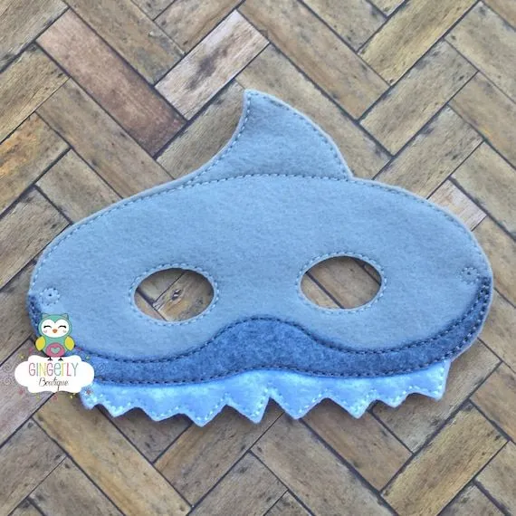 Máscara tiburón niños vestido de máscara máscara de - Etsy México Máscara tiburón niños vestido de máscara máscara de - Etsy México