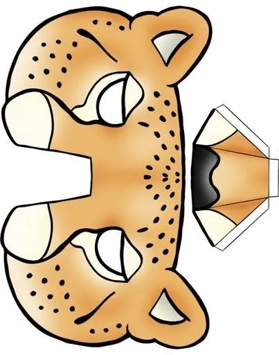 Como hacer un leopardo con fomi - Imagui