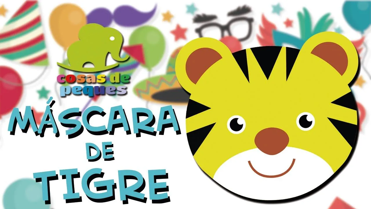 Máscara de Tigre - Cómo hacer una máscara de tigre - Máscaras de Carnaval - YouTube Máscara de Tigre - Cómo hacer una máscara de tigre - Máscaras de Carnaval - YouTube