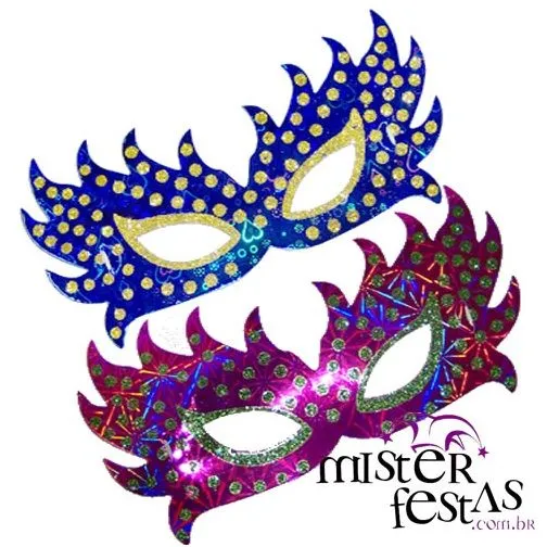 Máscara carnaval - Imagui