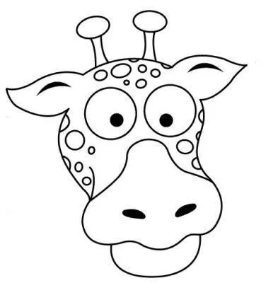 Caretas y mascaras para colorear y recortar | Aires de Fiesta Caretas y mascaras para colorear y recortar | Aires de Fiesta