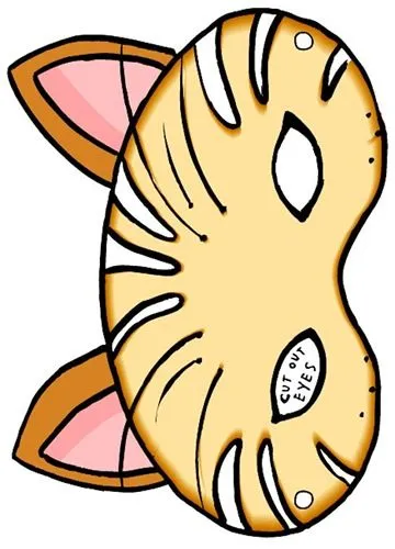 Máscaras de animales para imprimir y usar | Jugar y colorear Máscaras de animales para imprimir y usar | Jugar y colorear