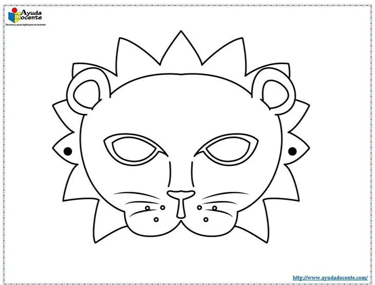 Máscaras de animales para imprimir y recortar - AYUDA DOCENTE Máscaras de animales para imprimir y recortar - AYUDA DOCENTE