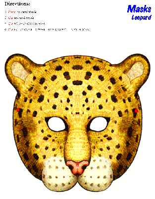 Máscaras de animales para imprimir y recortar ~ Todo Halloween Máscaras de animales para imprimir y recortar ~ Todo Halloween