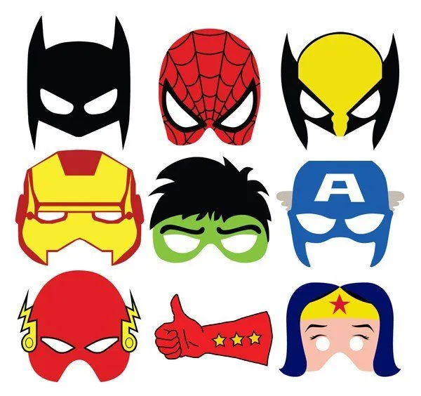 Mascaras y antifaces de superhéroes para imprimir – Tienda de superhéroes DESUPERHERO.COM Mascaras y antifaces de superhéroes para imprimir – Tienda de superhéroes DESUPERHERO.COM