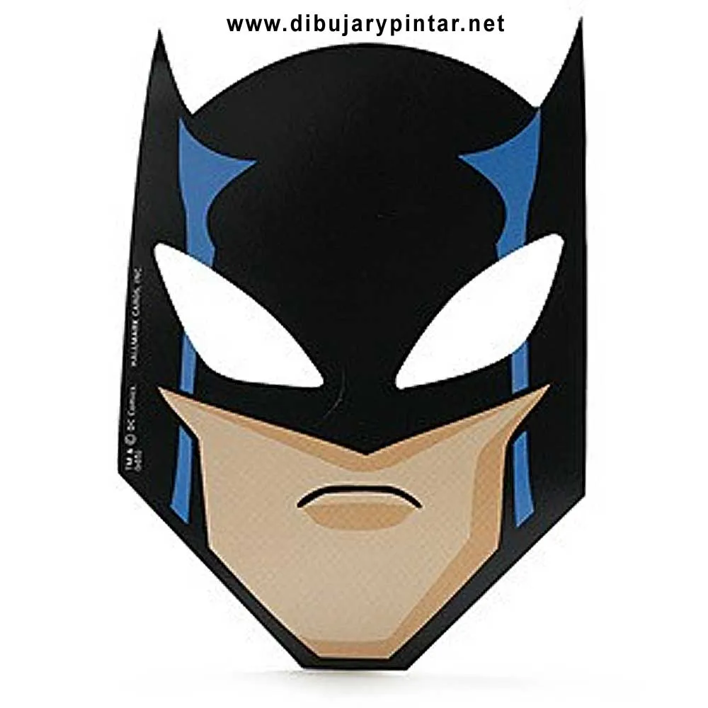 Mascaras de Batman para pintar - Imagui