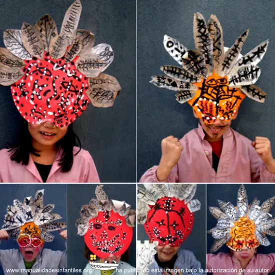 Mascaras de Carnaval - Manualidades Infantiles Mascaras de Carnaval - Manualidades Infantiles