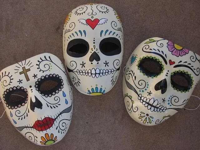 Mascaras de Calaveras | Amuletos | Pinterest | Mascaras