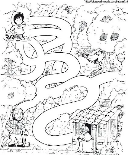 Mascaras de caperucita roja para imprimir - Imagui