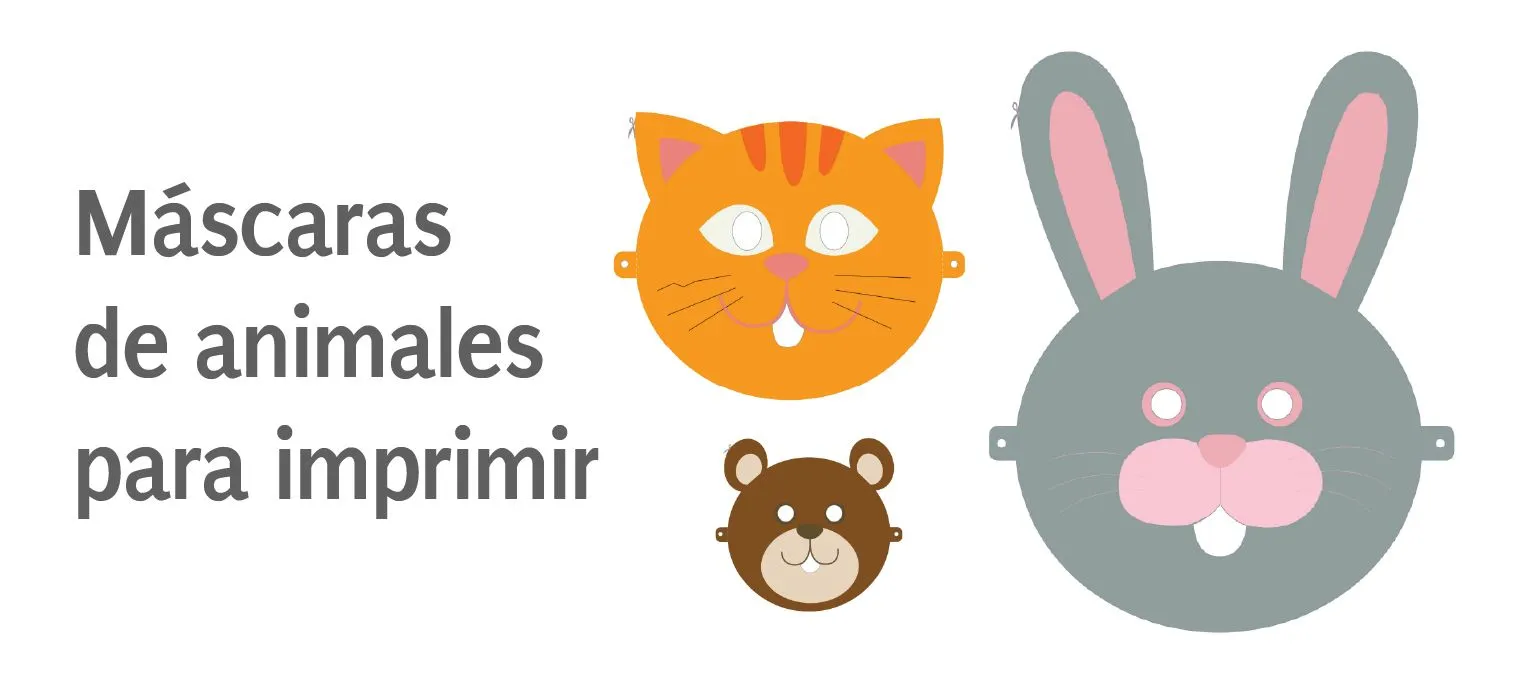 4 máscaras de carnaval con animales para imprimir - Centroxogo Blog 4 máscaras de carnaval con animales para imprimir - Centroxogo Blog