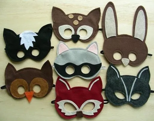Mascaras de carnaval en goma eva - Imagui