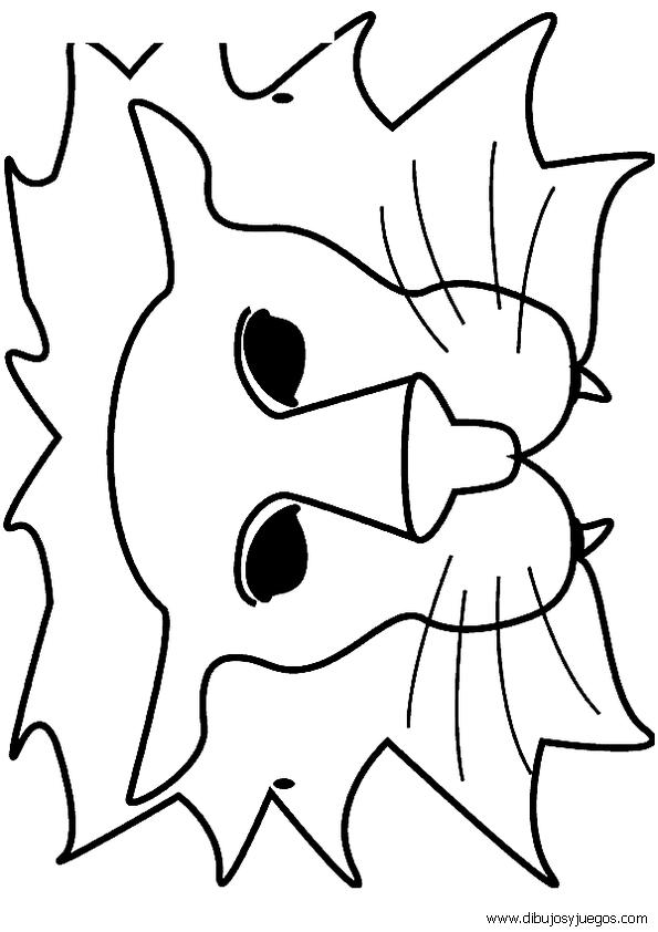 mascaras-carnaval-leones-003 | Dibujos y juegos, para pintar y ... mascaras-carnaval-leones-003 | Dibujos y juegos, para pintar y ...
