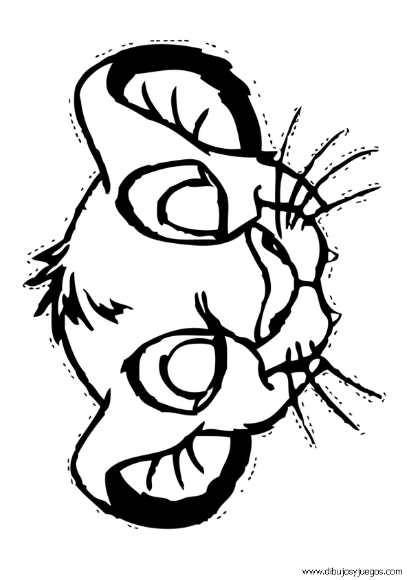 mascaras-carnaval-leones-007 | Dibujos y juegos, para pintar y ... mascaras-carnaval-leones-007 | Dibujos y juegos, para pintar y ...