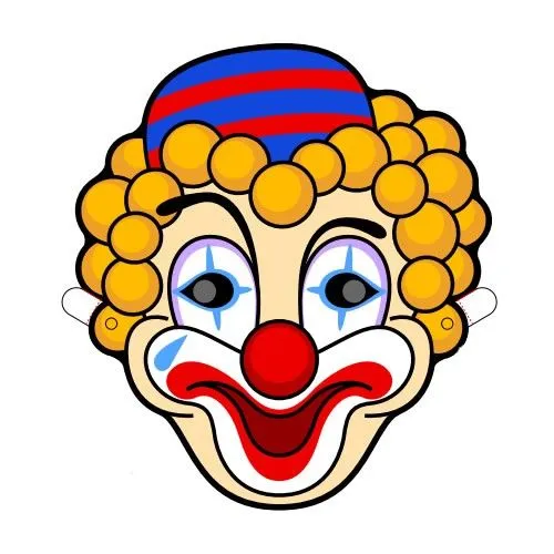 Mascaras Carnaval - Mascara carnaval PAYASO