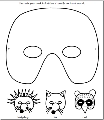 Máscaras de Carnaval: máscaras de animales