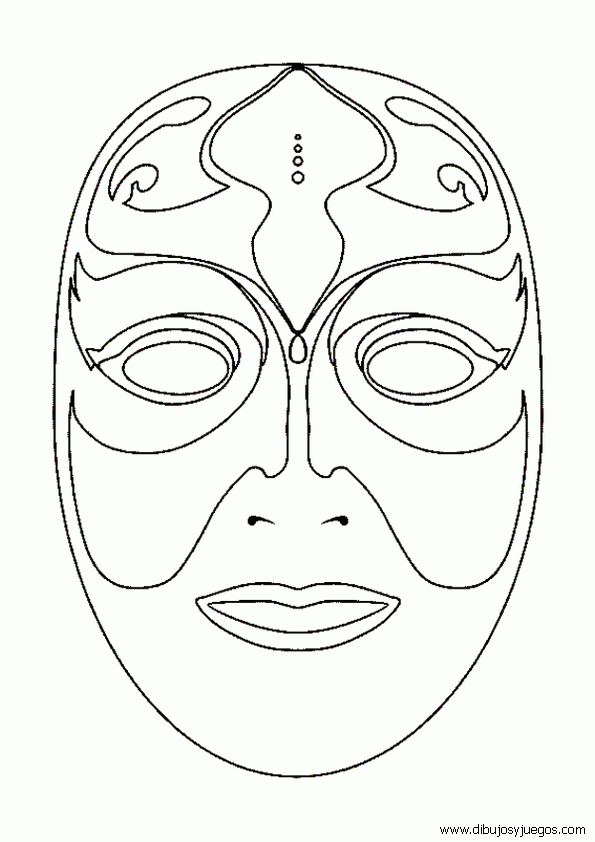 Mascaras De Carnaval De Venecia Para Colorear Car Pictures