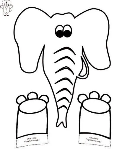 Máscara de elefante - Imagui