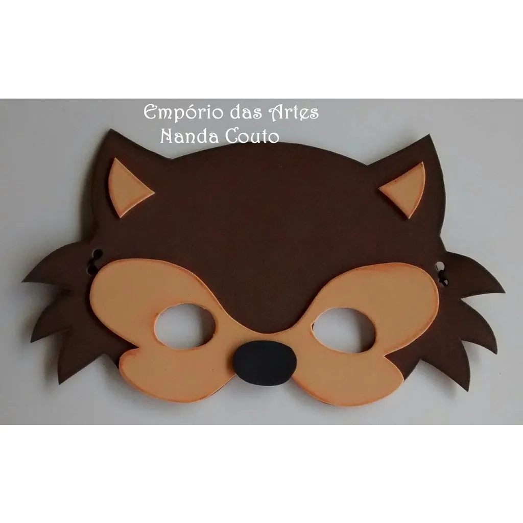 Mascaras de E.V.A - lobo mau - 10 peças | Shopee Brasil Mascaras de E.V.A - lobo mau - 10 peças | Shopee Brasil