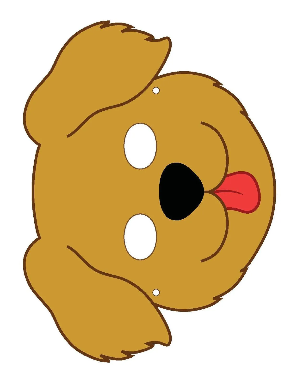 Máscaras para imprimir y colorear - Colorear dibujos infantiles Máscaras para imprimir y colorear - Colorear dibujos infantiles