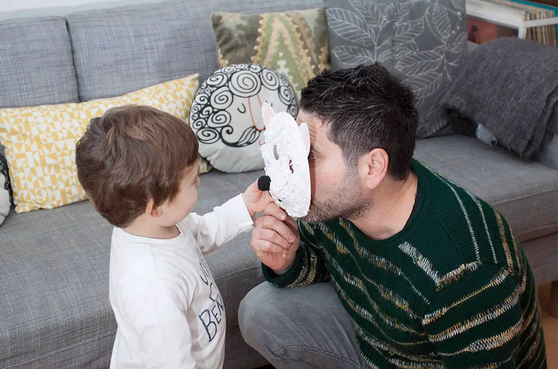 Máscaras de oso polar -Manualidades Infantiles Máscaras de oso polar -Manualidades Infantiles