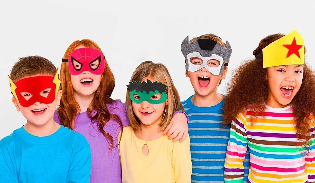 Máscaras pensadas para que los niños se diviertan - Etapa Infantil Máscaras pensadas para que los niños se diviertan - Etapa Infantil