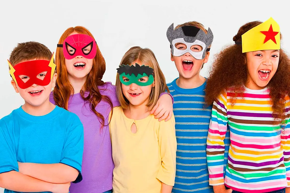Máscaras pensadas para que los niños se diviertan - Etapa Infantil Máscaras pensadas para que los niños se diviertan - Etapa Infantil