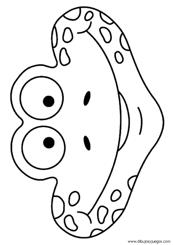 dibujos para pintar y colorear de mascaras recortables 126 dibujos dibujos para pintar y colorear de mascaras recortables 126 dibujos