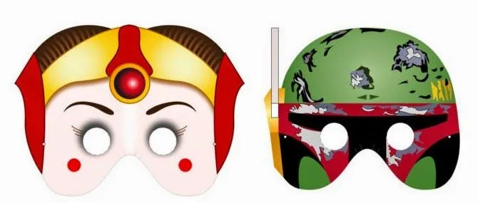 Máscaras de Star Wars para Imprimir Gratis. | Ideas y material ... Máscaras de Star Wars para Imprimir Gratis. | Ideas y material ...