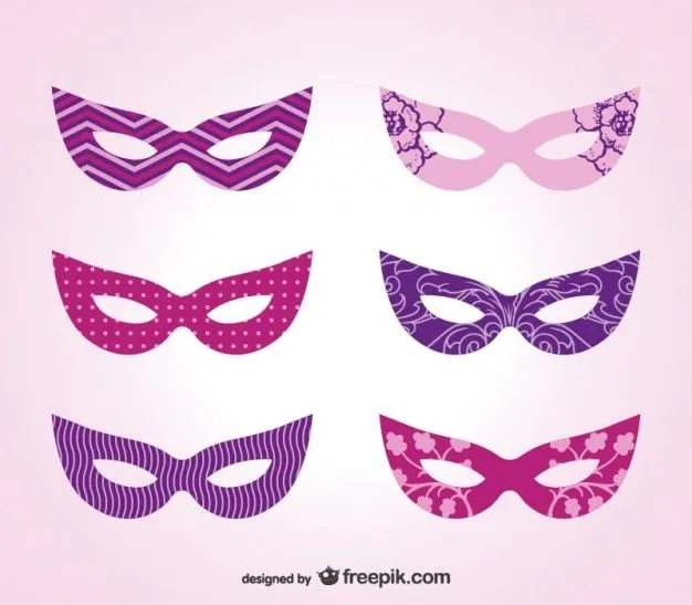 Máscara de carnaval, imagen vectorial | Descargar Vectores gratis
